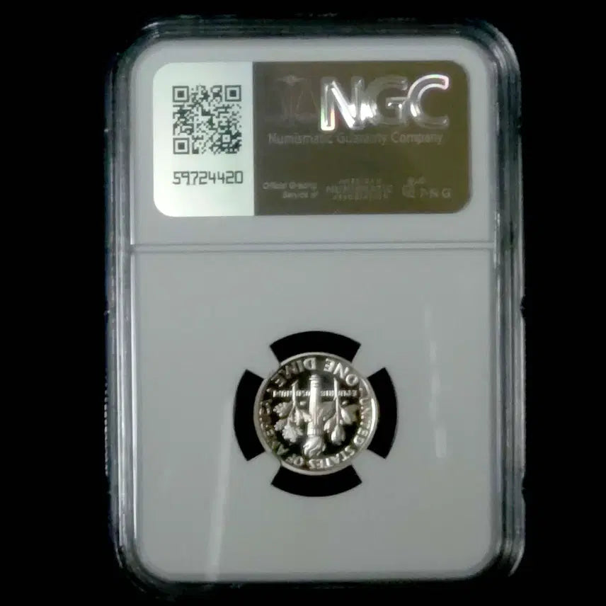 [BUNJANG] 2005 United States Roosevelt Dime NGC PF 69 / 2005년도 원다임 미사용 프루프 NGC PF 69등급