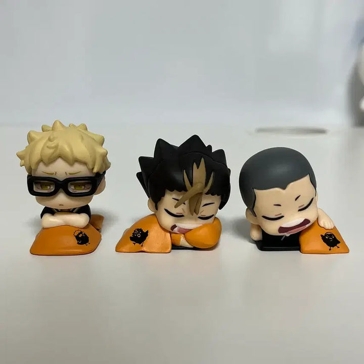 [BUNJANG] Haikyu!! Onemu-tan Tsukishima, Nishinoya, Tanaka Bundle Set / 하이큐 오네무탄 츠키시마, 니시노야, 타나카 일괄
