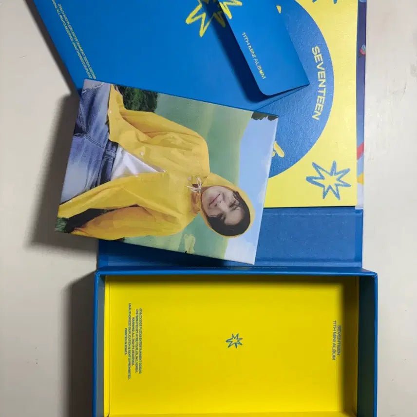 [BUNJANG] SEVENTEEN Music Day Heaven Carat Ver. Woozi Photocard Binder &amp; Photocard / 세븐틴 음악의 신 캐럿반 우지