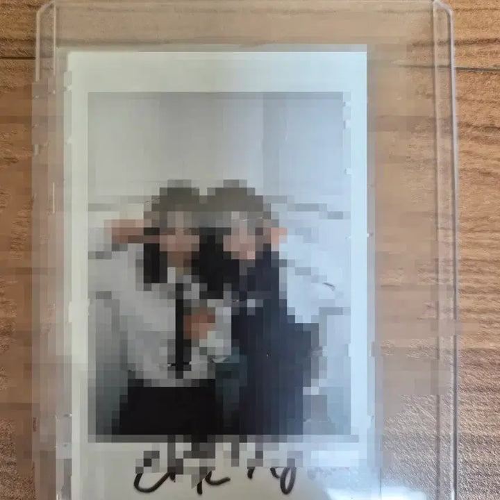 [BUNJANG] QWER Chodan Yeon Signed Polaroid Photocard / QWER 행복해져라 사녹 쵸단 시연 싸인 폴라로이드 싸폴