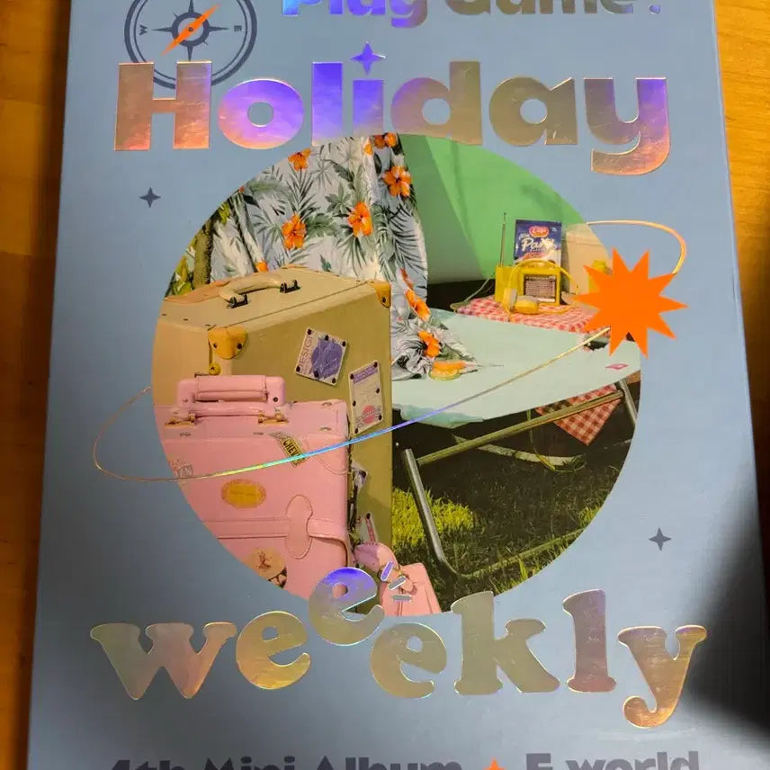 [BUNJANG] We:c RE:VERSE Photocard Holder / 위클리 play game holiday 4집 개봉