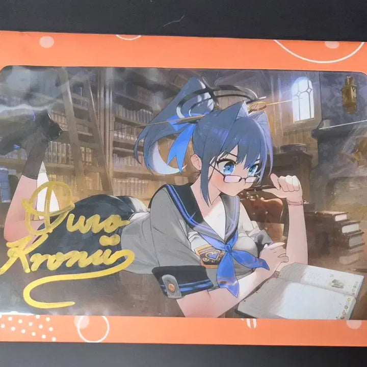 [BUNJANG] Hololive Ouro Kronii 2024 Birthday Limited Edition Signed Postcard / 홀로라이브 오로 크로니 2024 생일 기념 친필 싸인 엽서