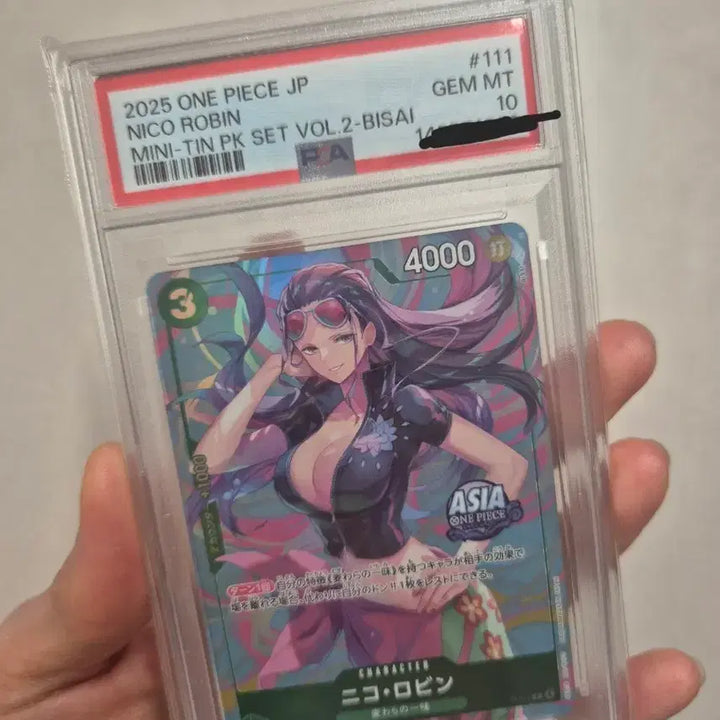 [BUNJANG] One Piece Japanese Edition Nico Robin Trading Card PSA 10 Graded / 원피스 일판 니코 로빈 카드 PSA 10등급