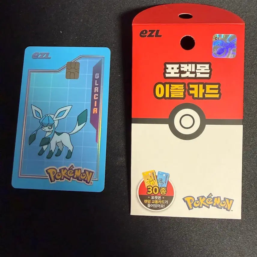 [BUNJANG] Pokemon 30th Anniversary Transit Card Glacia / 포켓몬 30주년 교통카드 글래시아