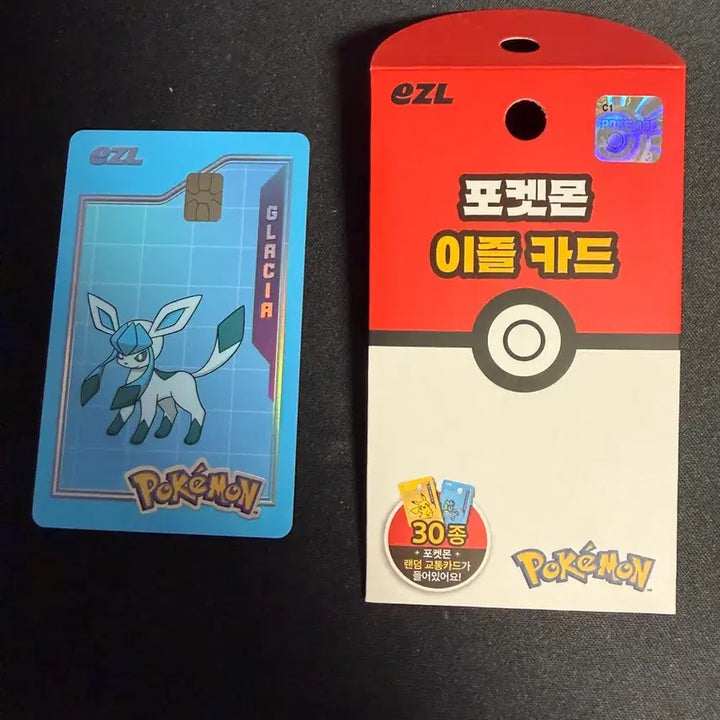 [BUNJANG] Pokemon 30th Anniversary Transit Card Glacia / 포켓몬 30주년 교통카드 글래시아