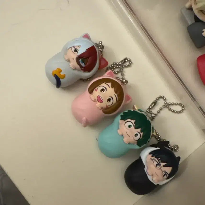 [BUNJANG] My Hero Academia Izuku Midoriya Gacha Figure Keychain / 나히아 미도리야 포대기 가챠 피규어 키링