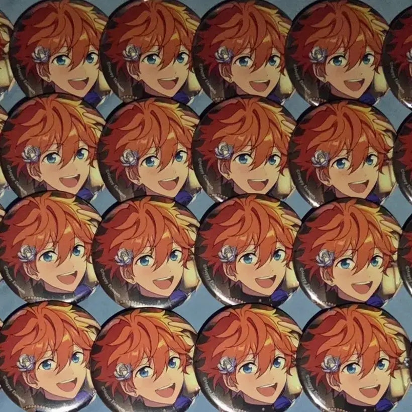 [BUNJANG] Ensemble Stars Subaru Ibokore Can Badge Set (24 pcs) / 앙스타 스바루 이베코레 캔뱃지 24개