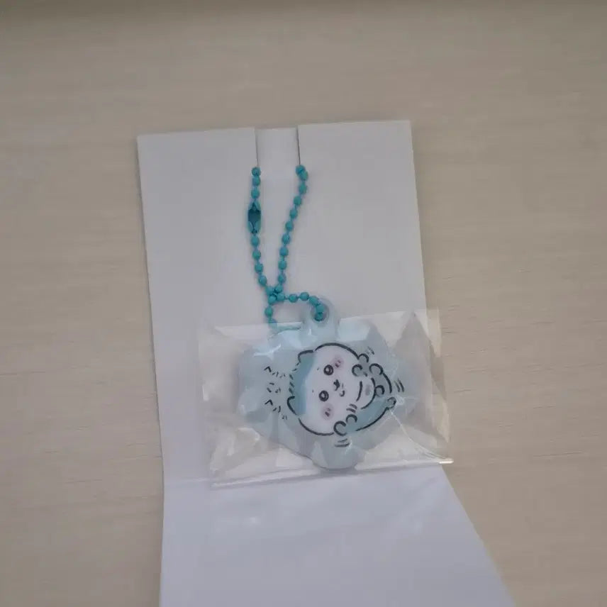 [BUNJANG] Chiikawa Hachiware Fluffy Keychain (Sealed) / 치이카와 베이비 하치와레 푹신 키링 미개봉