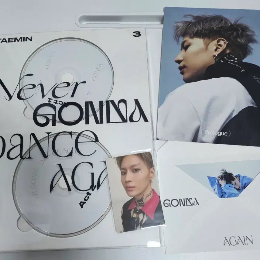 [BUNJANG] Taemin Never Gonna Dance Again Vol. 3 Complete Album Set / 태민 3집 합본 앨범