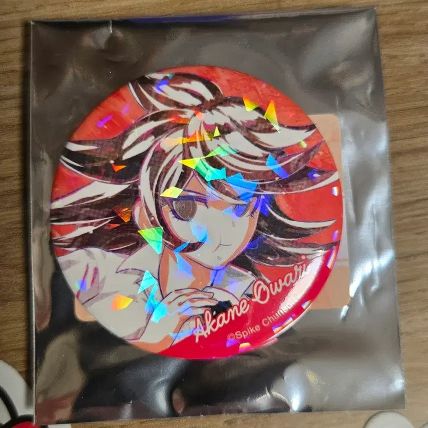 [BUNJANG] Danganronpa 2 Hologram Can Badge Akane Owari / 슈퍼 단간론파2 홀로그램 캔뱃지 오와리 아카네
