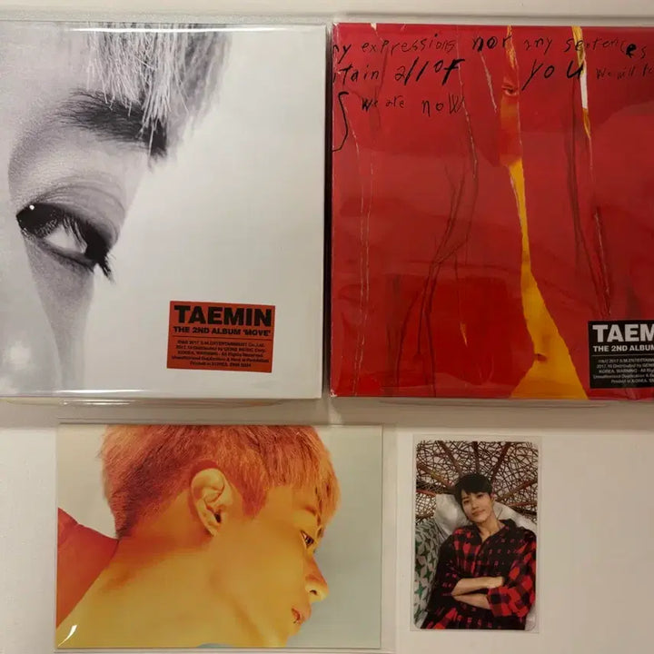[BUNJANG] Taemin Move Album Set (Photocard + Postcard Included) / 태민 무브 앨범 세트 (포카+엽서O)