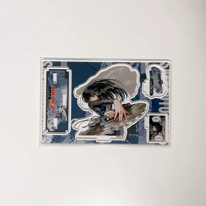 [BUNJANG] Sakomoto Days Osaragi Birthday Acrylic Diorama / 사카모토데이즈 오사라기 생일 아크릴 디오라마