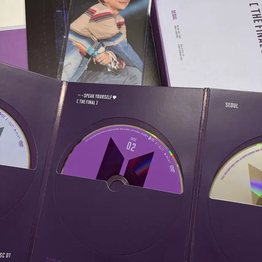 [BUNJANG] BTS Love Yourself: Speak Yourself The Final DVD Full Set / 방탄 bts 스픽콘 파이널 디비디dvd 풀세트