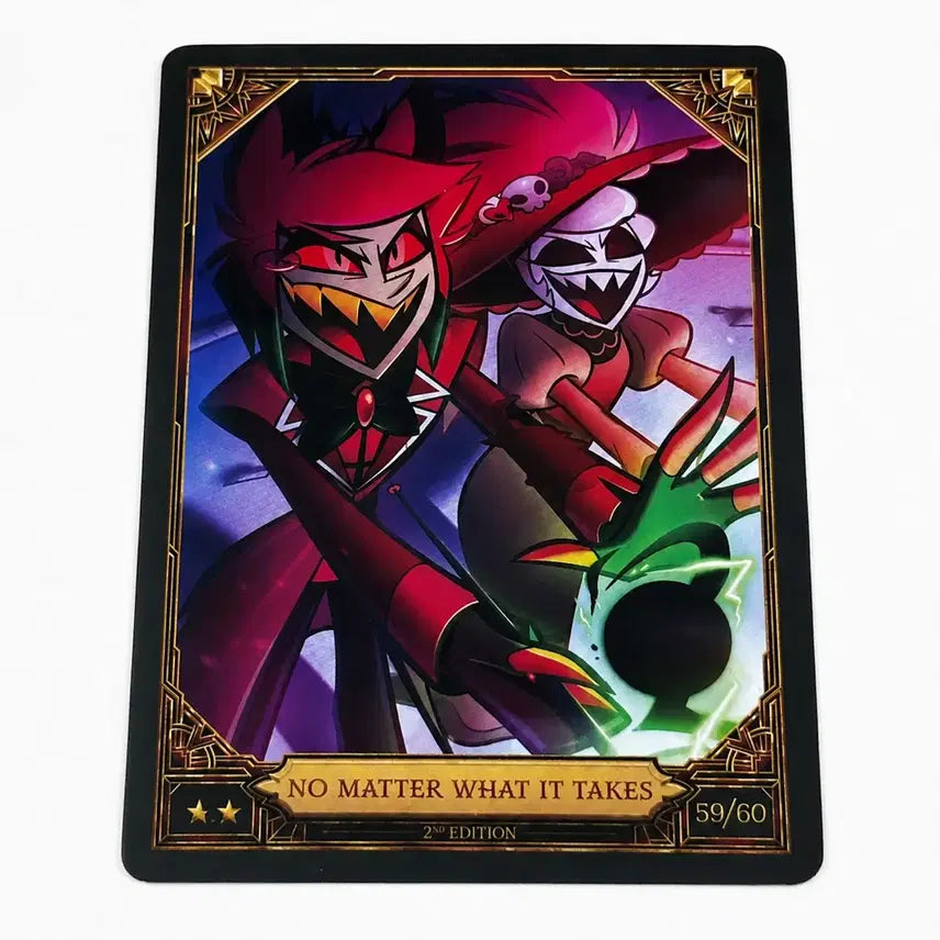 [BUNJANG] Hobby Japan Alastor Logy Trading Card / 해즈빈 호텔 트레카 알래스터 로지 카드 No matter what it takes 59/60