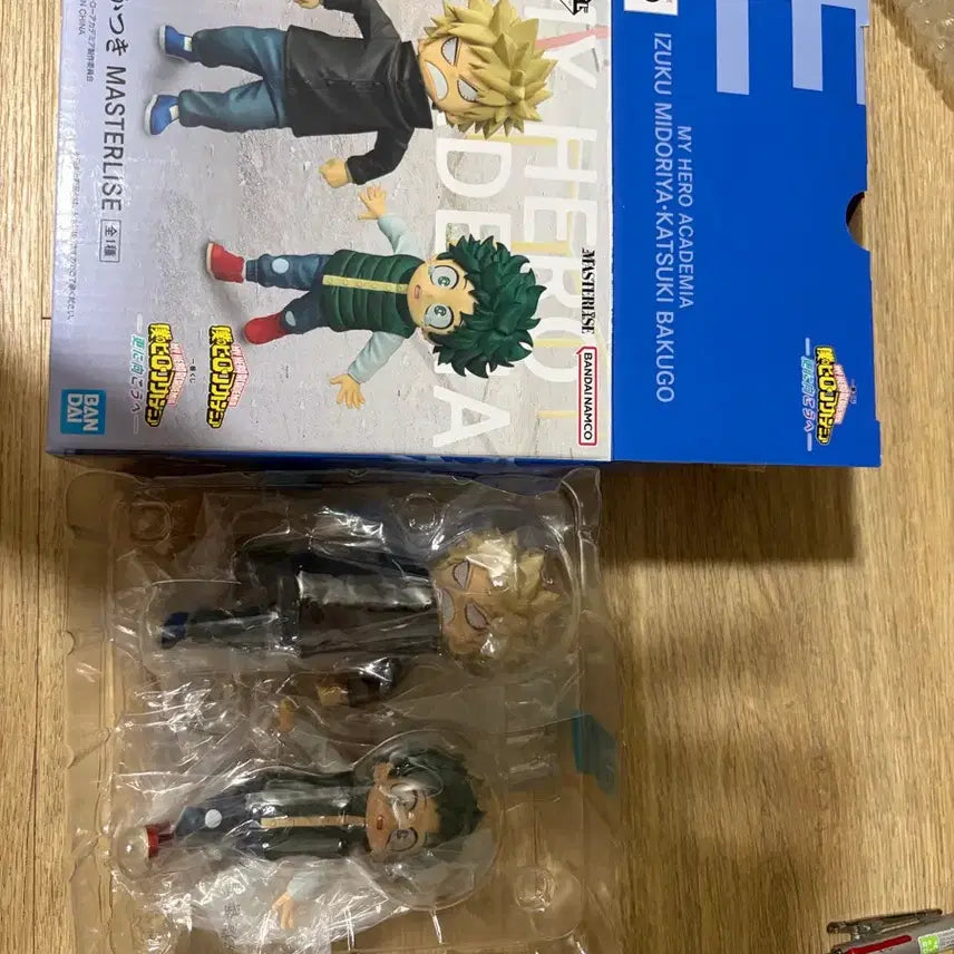 [BUNJANG] My Hero Academia Izuku Midoriya &amp; Katsuki Bakugo Childhood Version Figure (Unsealed) / 개봉양품)나히아 미도리야 바쿠고 e상 유년기