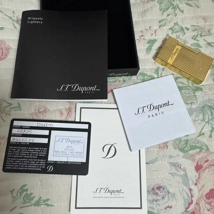[BUNJANG] S.T. Dupont Line 2 Authentic Lighter (Full Box) / 급처 S.T. Dupont 라인2 듀퐁 정품 (풀박스)