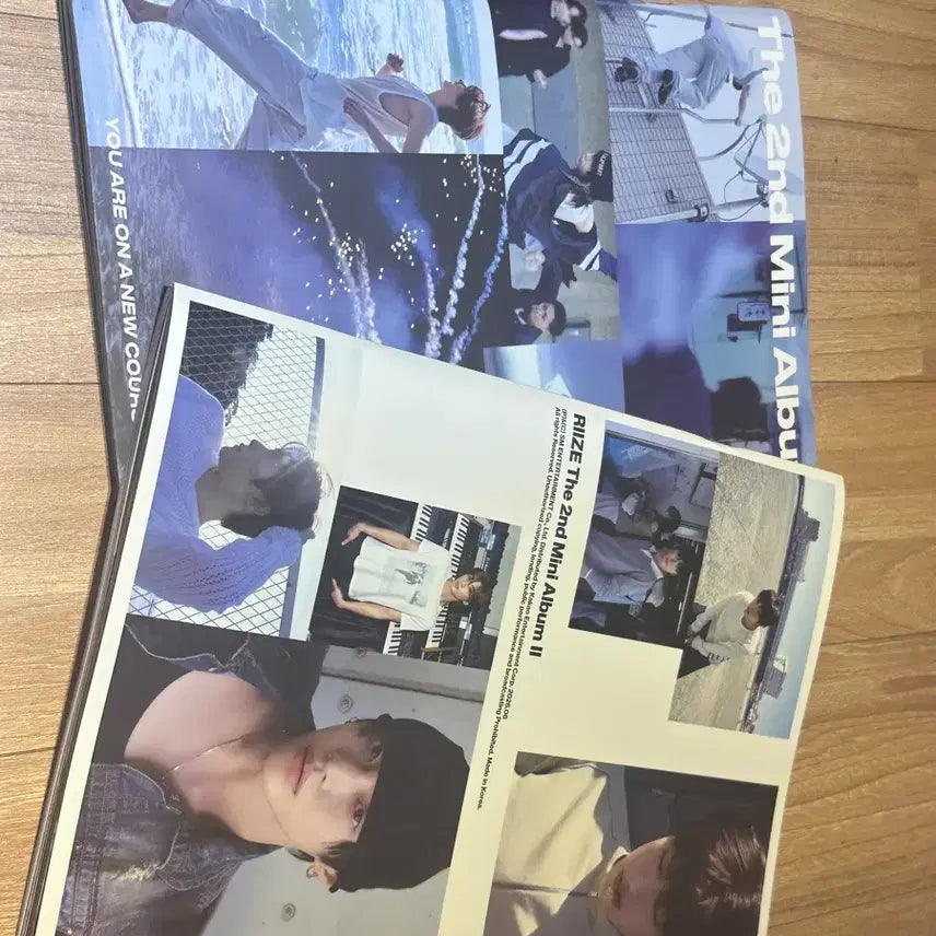 [BUNJANG] RIIZE Photobook Bundle Set (No Photocard) / 라이즈 포토북 2개 무나 (포카 없음)