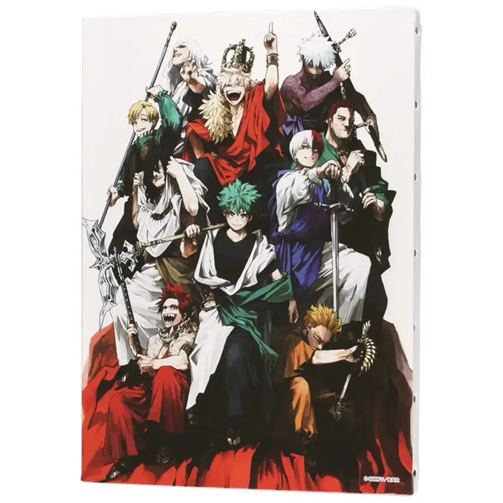 [BUNJANG] My Hero Academia Jump GIGA Limited Canvas Board - World Heroes / 히로아카 신십걸 캔버스 보드 미도리야 이즈쿠 바쿠고 카츠키 아이자와 쇼타 호크스 엔데버 토도로키 쇼토 모노마 네이토 다비 키리시마 에이지로 나히아 카미십걸