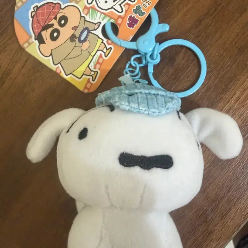 [BUNJANG] Crayon Shin-chan "Shiro" Plush Keychain / 흰둥이 인형 뽑기 열쇠고리 인형 팔아요 짱구는 못말려