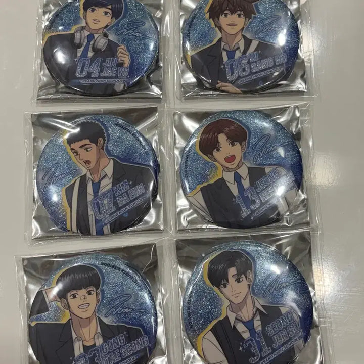 [BUNJANG] Garbage Time Popup 2nd Random Can Badge Set (High School) / 가비지타임 갑타 팝업 2차 랜덤 캔뱃지 지상고 판매 기상호 성준수