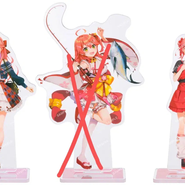 [BUNJANG] Hololive Sakura Miko Sushi Restaurant Acrylic Stand / 홀로라이브 사쿠라 미코 스시로 아크릴스탠드 판매