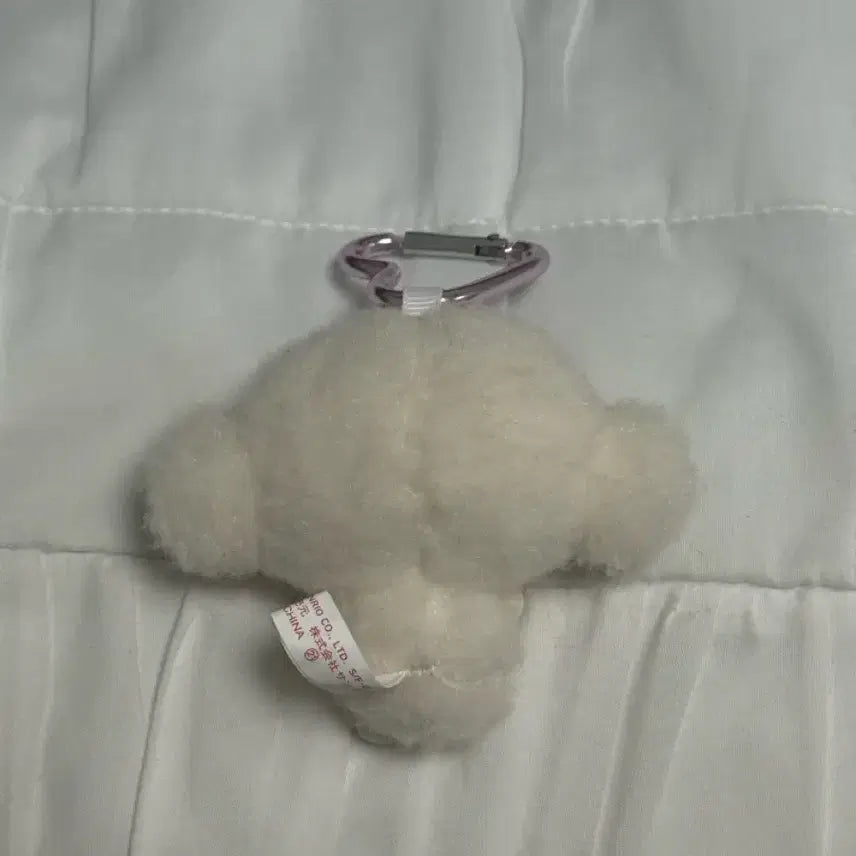 [BUNJANG] Sanrio Corgi Myu Mascot Heart Carabiner Doll Keyring Plush / 산리오 코기뮹 마스코트 하트 카라비너 인형 키링 누이