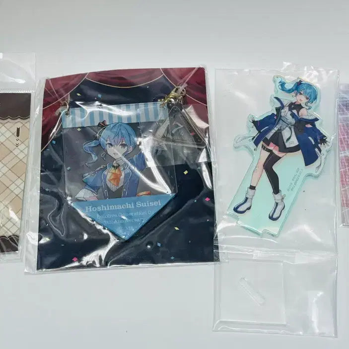 [BUNJANG] Hoshimachi Suisei Merchandise Bundle Set / 홀로라이브 호시마치 스이세이 굿즈 일괄 판매