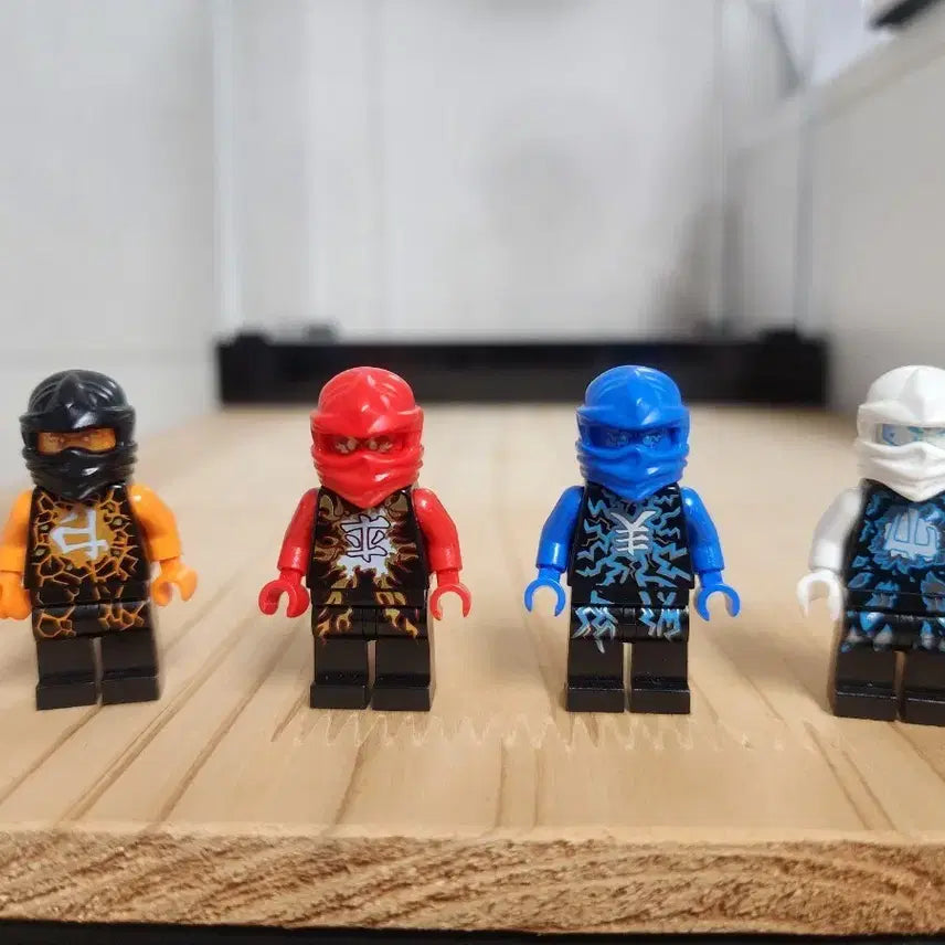[BUNJANG] LEGO Ninjago Spinjitzu Figure 4-Set / 레고 닌자고 스핀짓주 피규어 4종 세트