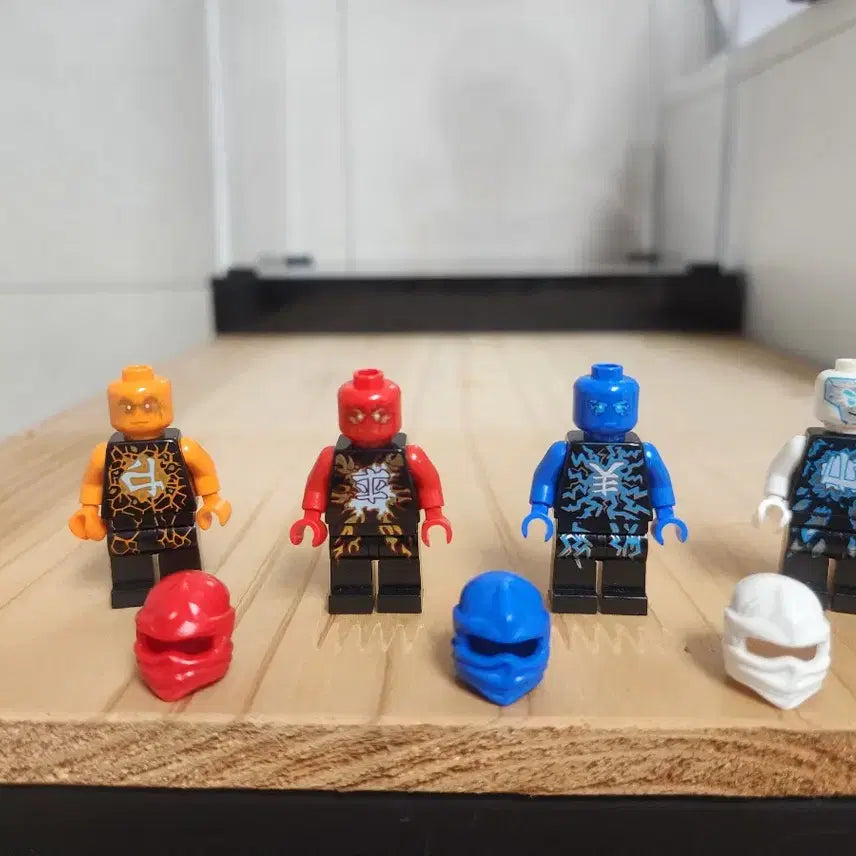 [BUNJANG] LEGO Ninjago Spinjitzu Figure 4-Set / 레고 닌자고 스핀짓주 피규어 4종 세트