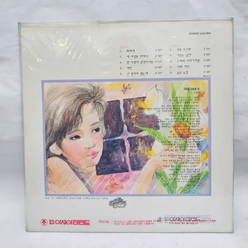 [BUNJANG] Bae Ttara Gi 7th Album LP (Sealed) / 배따라기 7집 LP(미개봉)