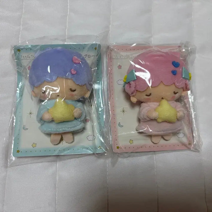 [BUNJANG] Little Twin Stars Kiki Lala Frame Series Brooch Badge Set (2 Types) / (일택포)리틀트윈스타 키키라라 프레임 시리즈 브로치 뱃지 2종 세트