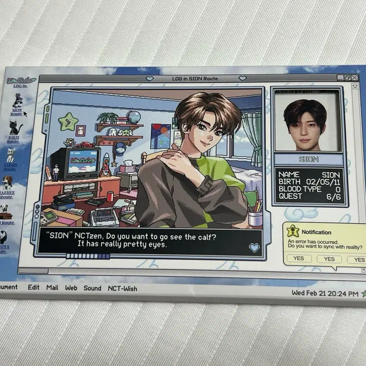 [BUNJANG] NCT WISH Sion Login Photocard Set / 엔시티위시 시온 로그인 포토카드 세트
