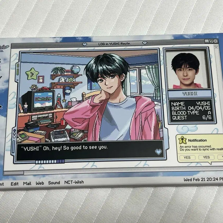 [BUNJANG] NCT WISH Yushi Login Photocard Set / 엔시티위시 유우시 로그인 포토세트