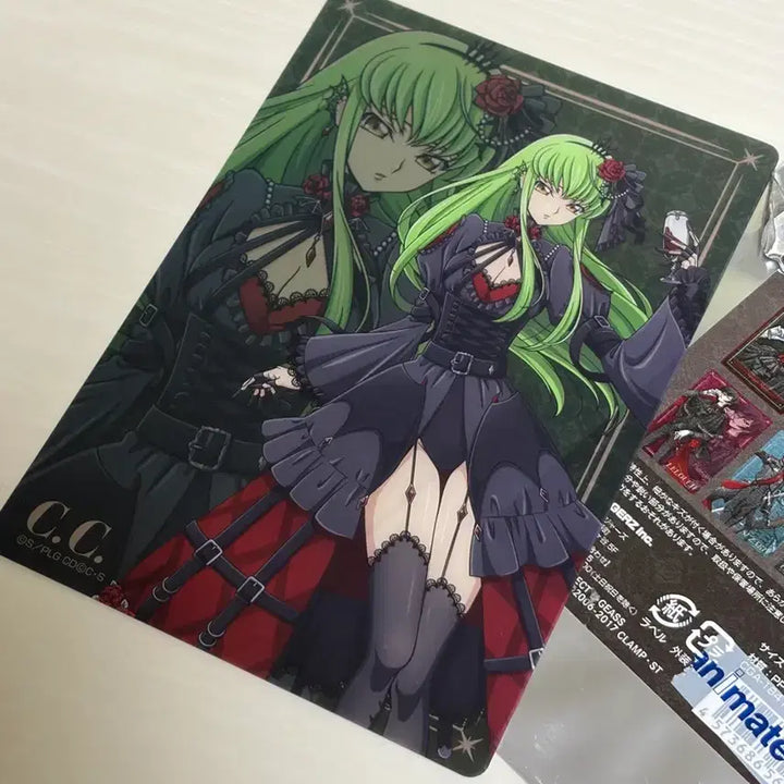 [BUNJANG] Code Geass C.C. Big Acrylic Card / 코드기어스 빅아크릴카드 c.c.
