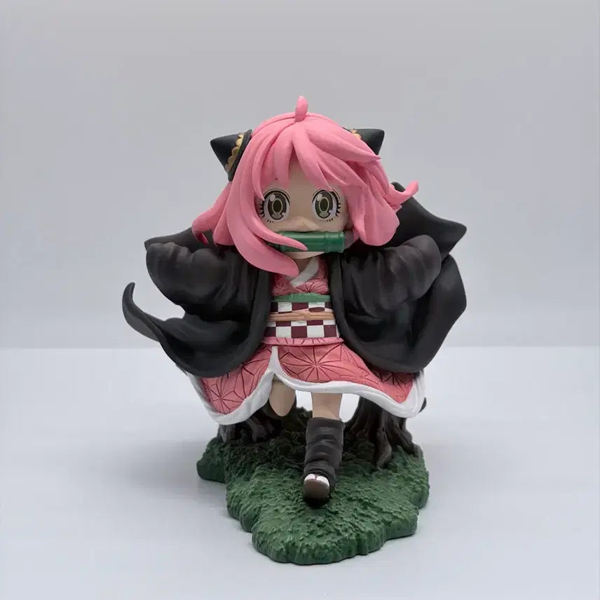 [BUNJANG] MIMO Anya Forger x Demon Slayer Nezuko Cosplay Resin Figure / MIMO 아냐포저 X 귀멸의칼날 네즈코 코스프레 피규어 레진피규어 정품