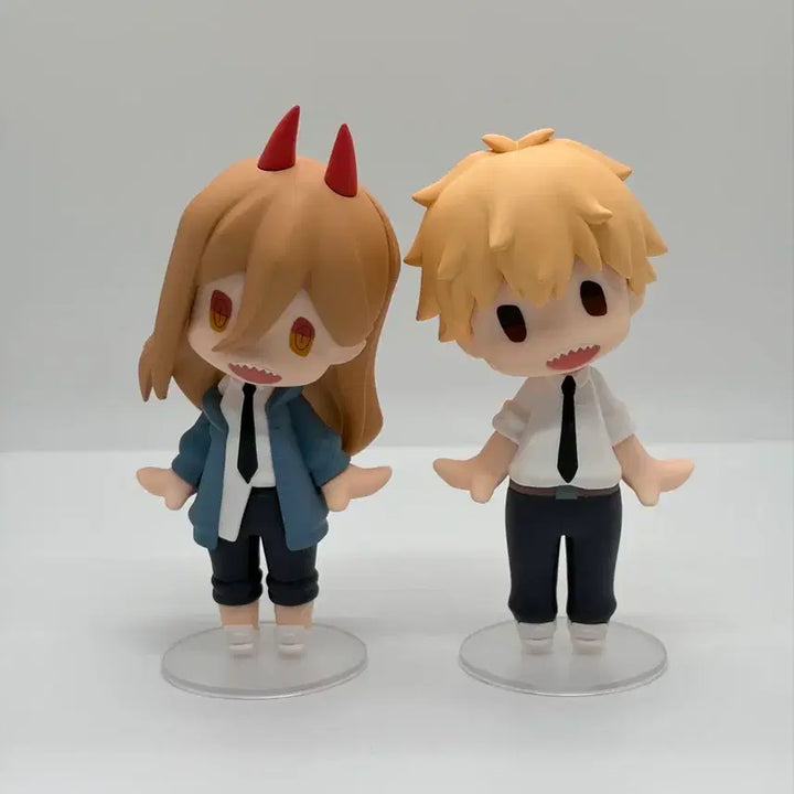 [BUNJANG] Good Smile Company Chainsaw Man Power &amp; Denji Figure Bundle Set / 굿스마일 헬로 체인소맨 파워,덴지 정품 피규어 일괄