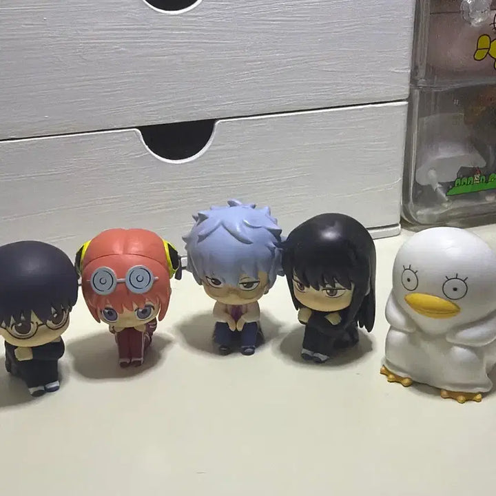 [BUNJANG] Gintama 3Z Nijigen Nomori Machiboke Gintoki Kagura Shinpachi Katsura Elizabeth Figure Bundle Set / 은혼 삼젯 마치보케 피규어 긴토키 카구라 신파치 카츠라 엘리자베스 일괄