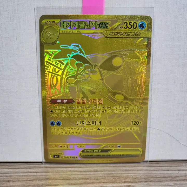 [BUNJANG] Mega Blastoise EX (MINT Grade) / 메가개굴닌자 ex mur등급용