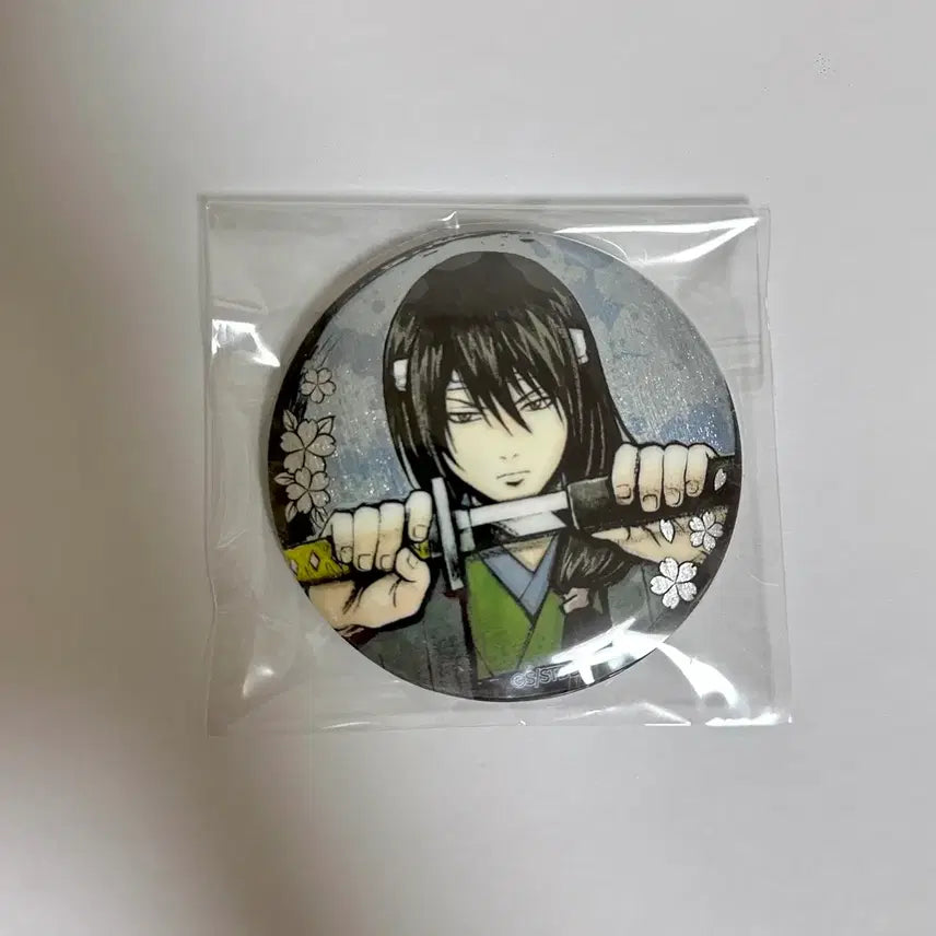 [BUNJANG] Gintama Katsura Can Badge / 은혼 카츠라 캔뱃지