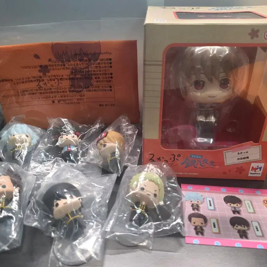[BUNJANG] Gintama Shinsuke Shimura Look Up &amp; Chocorin Vol. 2 Bundle Set / [일괄판매]은혼 삼젯 소고 룩업(특전o), 쵸코린 쵸코링 초코린 vol.2 풀셋