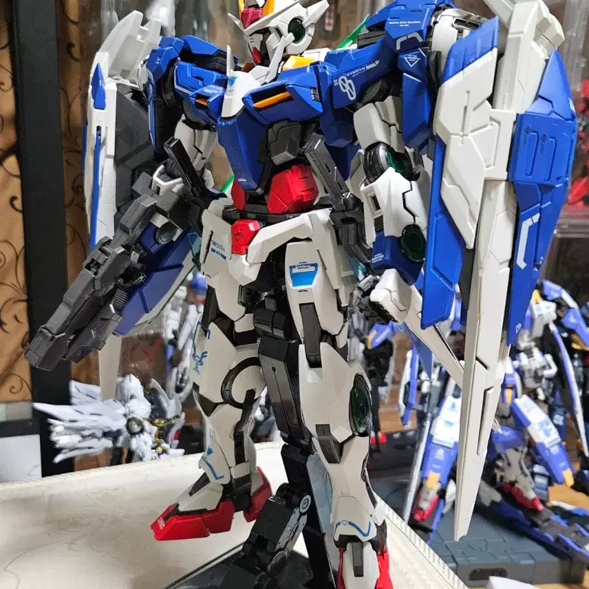 [BUNJANG] Bandai PG 00Raiser Full Paint Model / 반다이 pg 더블오라이저 풀도색작 완성품