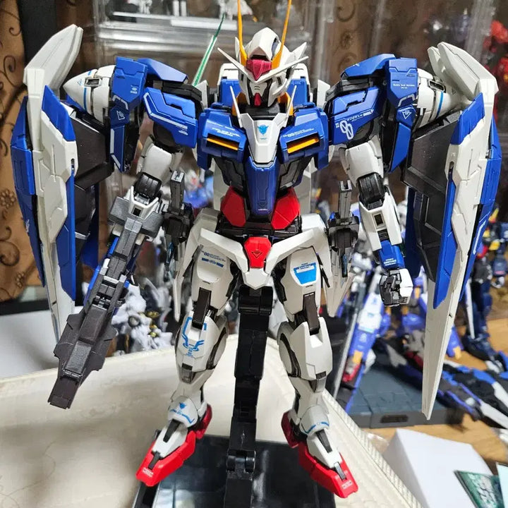 [BUNJANG] Bandai PG 00Raiser Full Paint Model / 반다이 pg 더블오라이저 풀도색작