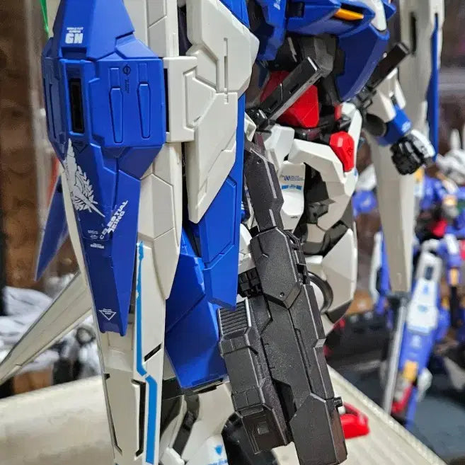 [BUNJANG] Bandai PG 00Raiser Full Paint Model / 반다이 pg 더블오라이저 풀도색작 완성품