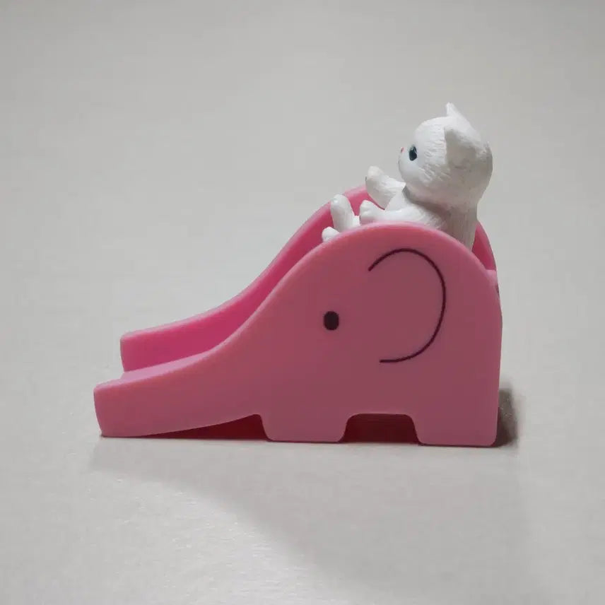 [BUNJANG] Morf Sand Cat Slide Gacha (White) / 모프샌드 미끄럼틀 가챠 흰냥이
