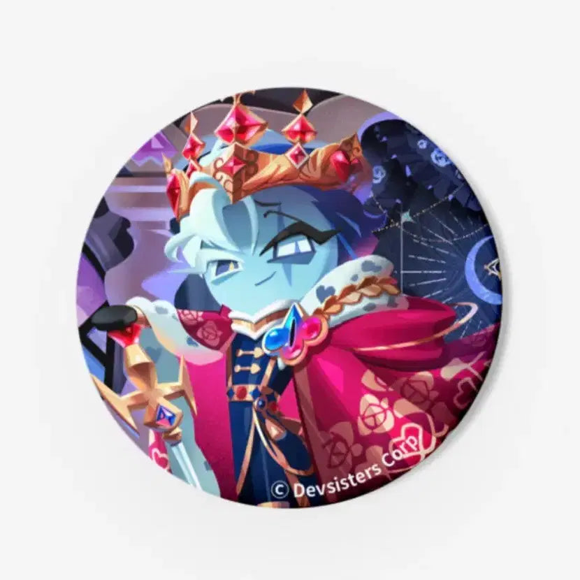 [BUNJANG] Cookierun Kingdom Shadow Milk Cookie Can Badge Bundle Set (20 pcs) / 쿠키런 킹덤 쉐도우밀크 쿠키 캔뱃지 20개 판매합니다