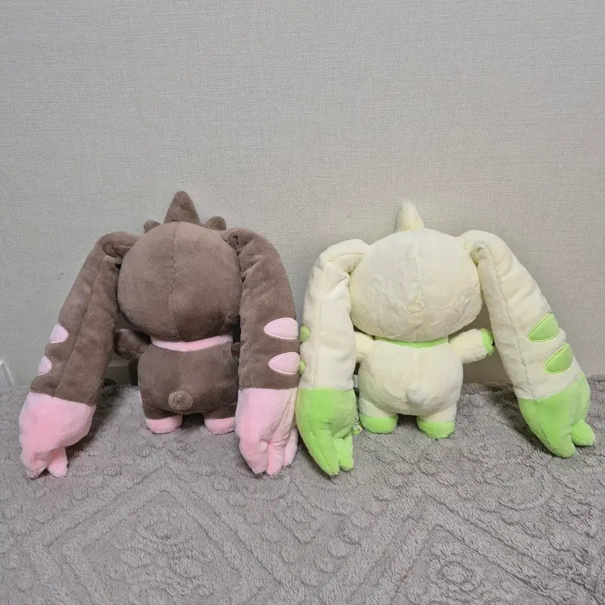 [BUNJANG] Digimon Medium Plush Set: Terriermon &amp; Lopmon (25cm) / 디지몬 중형 인형 25cm 테리어몬&amp;로프몬 세트