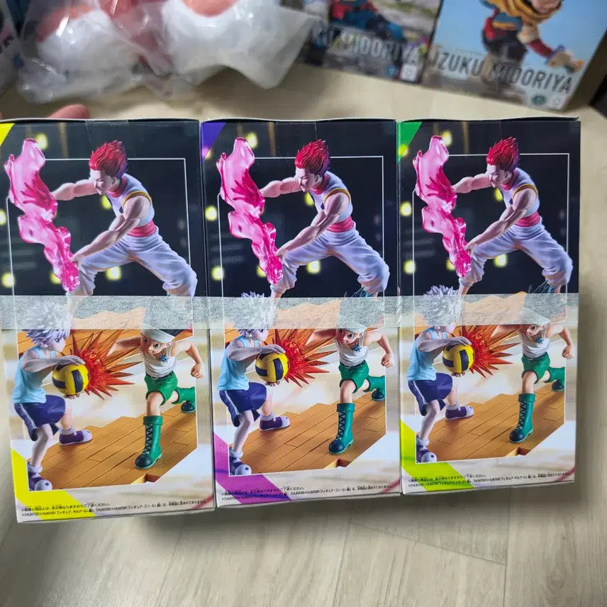 [BUNJANG] Hunter x Hunter Gon, Killua, Hisoka Grid Island Figure Bundle Set (Sealed) / 미개봉)헌터헌터 곤 키르아 히소카 그리드 아일랜드 피규어 일괄 판매