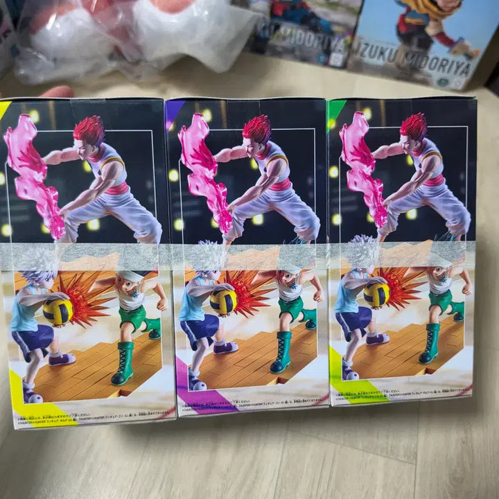 [BUNJANG] Hunter x Hunter Gon, Killua, Hisoka Grid Island Figure Bundle Set (Sealed) / 미개봉)헌터헌터 곤 키르아 히소카 그리드 아일랜드 피규어 일괄 판매