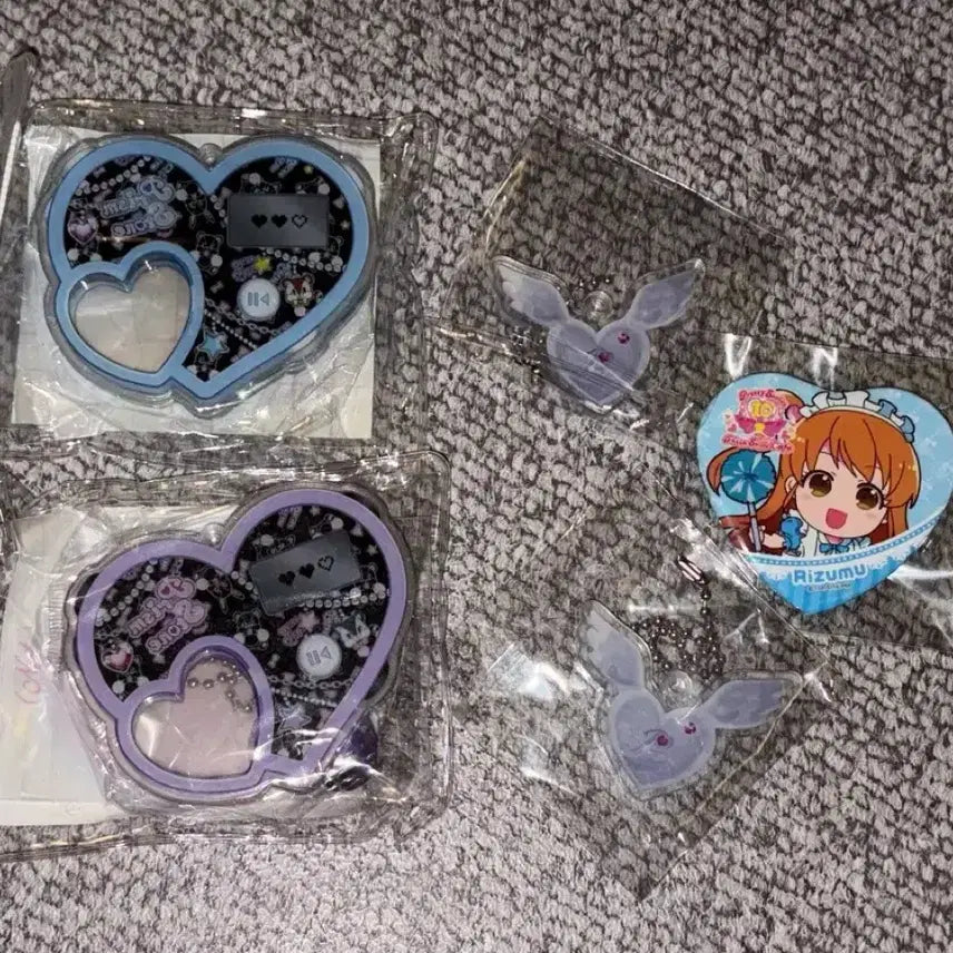 [BUNJANG] Prism Stone Rhythm Mion Music Heart Can Badge Set / 프리즘스톤 리듬 미온 뮤직하트 메이드 캔뱃지