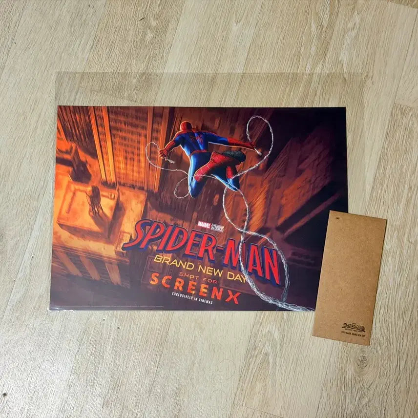 [BUNJANG] Spider-Man: Brand New Day TTT &amp; ScreenX Poster Set / <스파이더맨-브랜드뉴데이> TTT + 스크린엑스 SCREENX 포스터